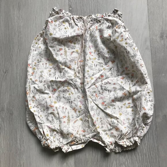 Makie Other - MAKIE BABY GIRL BALLOON ROMPER SLEEVELESS FLORAL TIE 12/18 MO